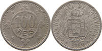 PORTUGAL 100 REIS CARLOS I. (1889-1908) -