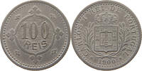 PORTUGAL 100 REIS CARLOS I. (1889-1908) -
