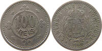 PORTUGAL 100 REIS CARLOS I. (1889-1908) -