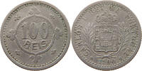 PORTUGAL 100 REIS CARLOS I. (1889-1908) -