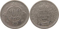 PORTUGAL 100 REIS CARLOS I. (1889-1908) -