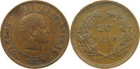 PORTUGAL 20 REIS CARLOS I. (1889-1908) -