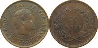 PORTUGAL 20 REIS CARLOS I. (1889-1908) -