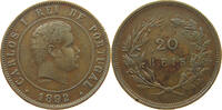 PORTUGAL 20 REIS CARLOS I. (1889-1908) -