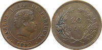 PORTUGAL 20 REIS CARLOS I. (1889-1908) -