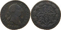 SPAIN 4 MARAVEDIS Carlos IV, 1788-1808 -