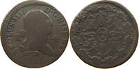 SPAIN 4 MARAVEDIS Carlos IV, 1788-1808 -