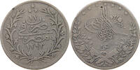EGYPT OTTOMAN 2 QIRSH Abdul Hamid II. (1876-1909) -