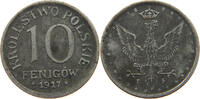 GEPLANTES KÖNIGREICH POLEN 10 FENIGOW Das geplante Königreich Polen 1914-1918. -