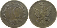 GEPLANTES KÖNIGREICH POLEN 10 FENIGOW Das geplante Königreich Polen 1914-1918. -