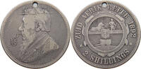SOUTH AFRICA 2 SHILLINGS SATIRICALY ENGRAVED -