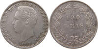 PORTUGAL 100 REIS 1889 LOUIS I. (1861-1889) SS 30,00 EUR  plus 5,99 EUR verzending