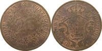 PORTUGAL 20 REIS LOUIS I. (1861-1889) -