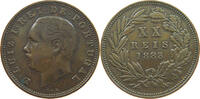 PORTUGAL 20 REIS LOUIS I. (1861-1889) -