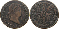 SPAIN 2 MARAVEDIS FERNANDO VII. (1808-1833) -