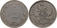 FINLAND 25 PENNIÄ Nikolaus II. (1894-1917) -