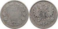 FINLAND 25 PENNIÄ Nikolaus II. (1894-1917) -