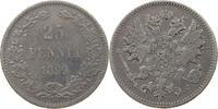 FINLAND 25 PENNIÄ Nikolaus II. (1894-1917) -
