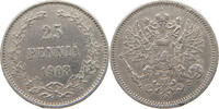 FINLAND 25 PENNIÄ Nikolaus II. (1894-1917) -