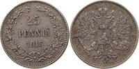 FINLAND 25 PENNIÄ Nikolaus II. (1894-1917) -