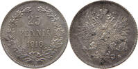 FINLAND 25 PENNIÄ Nikolaus II. (1894-1917) -