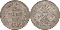 FINLAND 25 PENNIÄ Nikolaus II. (1894-1917) -