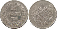 FINLAND 25 PENNIÄ Nikolaus II. (1894-1917) -