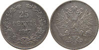FINLAND 25 PENNIÄ Nikolaus II. (1894-1917) -