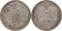 FINLAND 25 PENNIÄ Nikolaus II. (1894-1917) -
