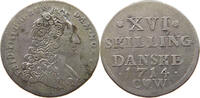 Dänemark 16 Skilling Frederik IV. -