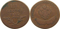 POLAND GALICIA LODOMERIA 3 GROSSI FRANZ II. 1792-1835 -