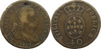 PORTUGAL 40 REIS Joao (1799-1816) -