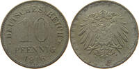 KAISERREICH 10 PFENNIG DIE ERROR -