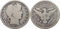 UNITED STATES OF AMERICA 1/2 DOLLAR BARBER -