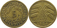 WEIMARER REPUBLIK 5 PFENNIG DIE ERROR -