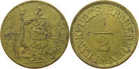 DEUTSCHES REICH TOKEN FRANKFURTS BRAUEREIEN 1/2 BIER MARKE -