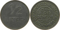 WEIMARER REPUBLIK JETON 1/2 LITER BEER TOKEN ALOIS JENISCH ROSENHEIM -