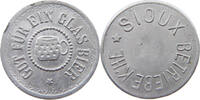 WEIMARER REPUBLIK JETON BIER TOKEN 1 GLAS BIER SIOUX -