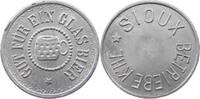 WEIMARER REPUBLIK JETON BIER TOKEN 1 GLAS BIER SIOUX -