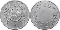 WEIMARER REPUBLIK JETON BIER TOKEN 1 GLAS BIER SIOUX -