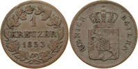 BAYERN KREUZER Maximilian II. Joseph (1848-1864) -