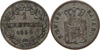 BAYERN KREUZER Maximilian II. Joseph (1848-1864) -