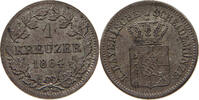 BAYERN KREUZER Maximilian II. Joseph (1848-1864) -