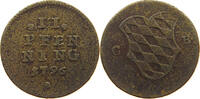 BAYERN 2 PFENNIG Karl Theodor (1777-1799) -