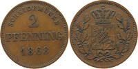 BAYERN 2 PFENNIG Ludwig II. (1864-1886) -