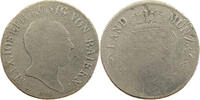 BAYERN 6 KREUZER Maximilian I. Joseph (1806-1825) -
