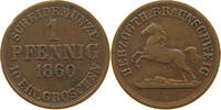 BRAUNSCHWEIG WOLFENBÜTTEL PFENNIG Wilhelm 1831-1884 -