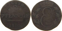 SACHSEN COBURG SAALFELD 2 PFENNIG Ernst (1806-1826) -
