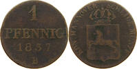 BRAUNSCHWEIG CALENBERG HANNOVER PFENNIG Wilhelm IV. 1830-1837. -