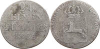 BRAUNSCHWEIG CALENBERG HANNOVER 1/24 TALER Wilhelm IV. 1830-1837 -